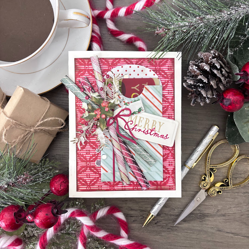 Simon Says Stamp Pine and Post Gift Card Envelope Wafer Dies 1543sd Christmas Card | color-code:ALT09