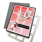Simon Says Stamp Postage Collage Cover Wafer Dies 1144sd DieCember Christmas Card | color-code:ALT01