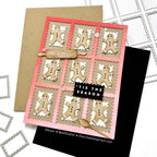 Simon Says Stamp Postage Collage Cover Wafer Dies 1144sd DieCember Christmas Card | color-code:ALT02