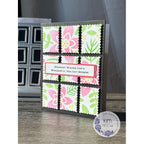 Simon Says Stamp Postage Collage Cover Wafer Dies 1144sd DieCember Christmas Card