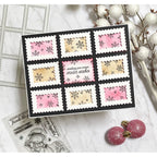 Simon Says Stamp Postage Collage Cover Wafer Dies 1144sd DieCember Christmas Card | color-code:ALT03