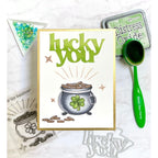 Simon Says Clear Stamps Pot o' Gold 1019ssc Splendor Luck Card | color-code:ALT04