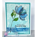 Simon Says Clear Stamps Pretty Petals 2033ssc Be Bold Beautiful Day Card