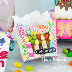 Pretty Pink Posh Birthday Treat Box Dies celebrate | color-code:ALT01