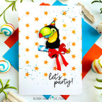 Simon Says Stamp Pretty Bows 2 Wafer Dies 1339sd STAMPtember Birthday Card