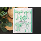 Simon Says Stamp Pretty Bows 2 Wafer Dies 1339sd STAMPtember Birthday Card