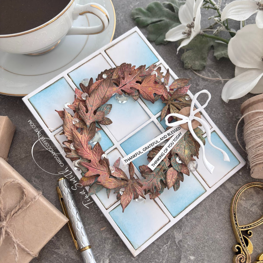 Simon Says Stamp Pretty Bows 2 Wafer Dies 1339sd STAMPtember Thankful Card | color-code:ALT04