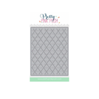 Pretty Pink Posh Argyle Pierced Plate Die