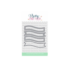 Pretty Pink Posh Banner Greetings 1 Dies