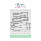 Pretty Pink Posh Banner Greetings 2 Dies