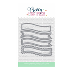Pretty Pink Posh Banner Greetings 3 Dies