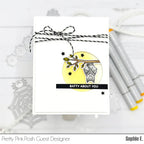 Pretty Pink Posh Batty About You Clear Stamps*