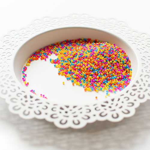 Pretty Pink Posh Beach Party Glass Shaker Beads product image