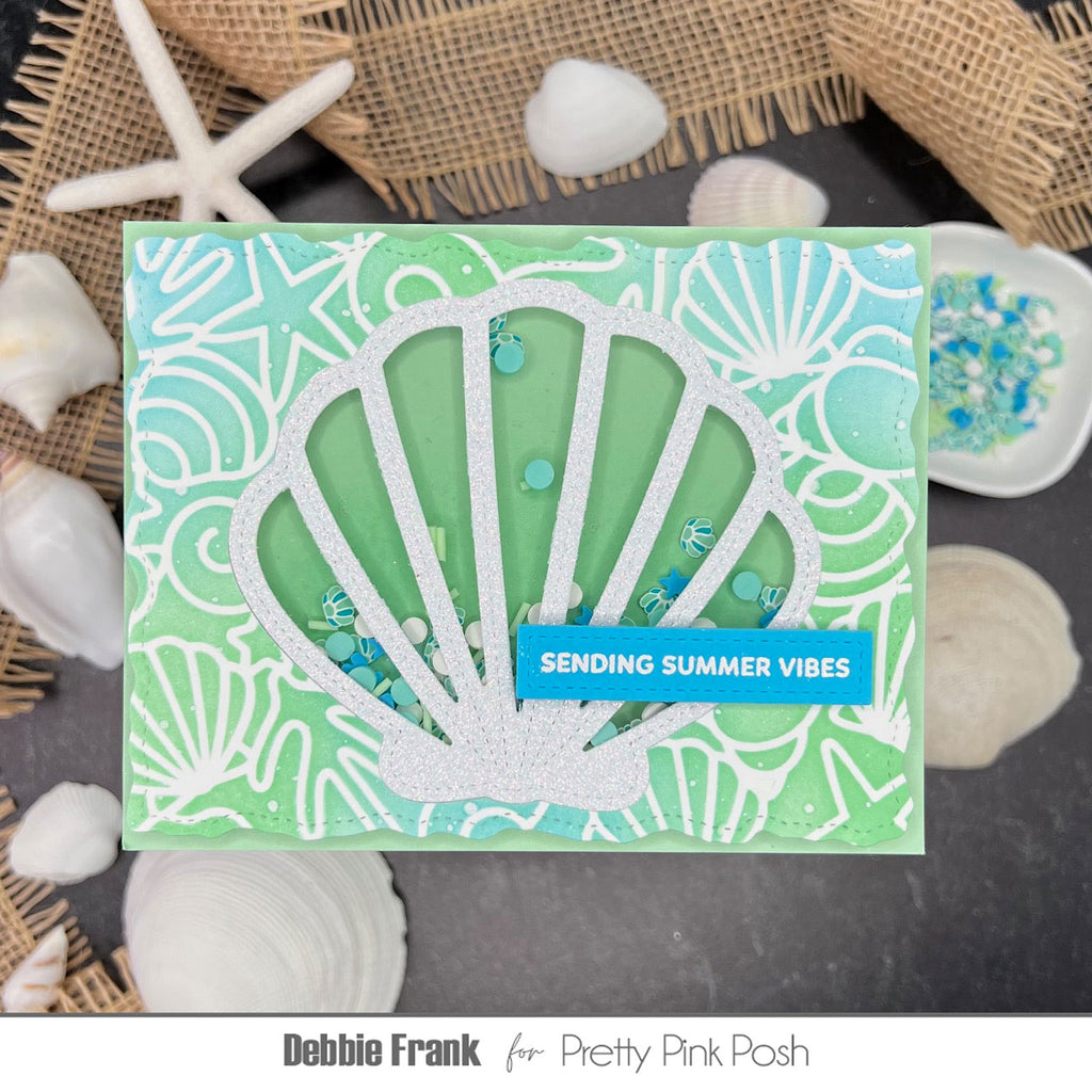Pretty Pink Posh Beach Town Clay Confetti summer vibes