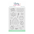 Pretty Pink Posh Bee Additions Clear Stamp and Die Set image 1