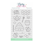 Pretty Pink Posh Bee Additions Clear Stamps