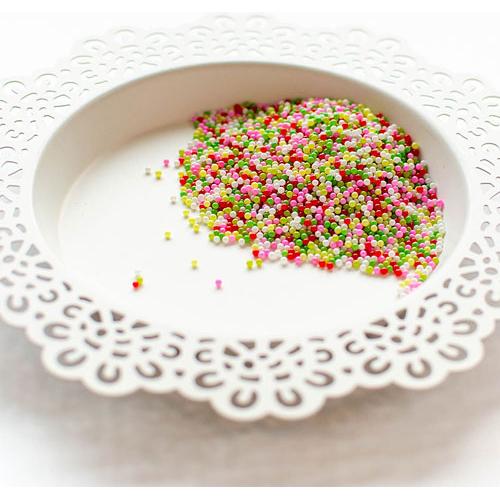 Pretty Pink Posh Berry Bright Glass Shaker Beads product image
