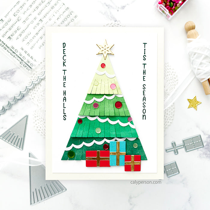 Pretty Pink Posh Big Christmas Cupcake Dies presents | color-code:ALT01