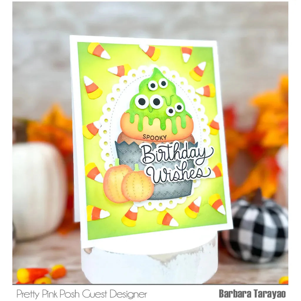 Pretty Pink Posh Big Halloween Cupcake Dies*