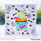 Pretty Pink Posh Big Halloween Cupcake Dies*