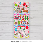 Pretty Pink Posh Birthday Dogs and Cats Dies happy birthday
