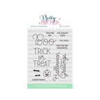 Pretty Pink Posh Boo Greetings Clear Stamp and Die Set product image 1