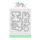 Pretty Pink Posh Boo Greetings Clear Stamp and Die Set product image 2