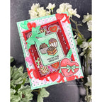 Pretty Pink Posh Box of Chocolates Dies shaker card hearts | color-code:ALT03