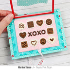 Pretty Pink Posh Box of Chocolates Dies xoxo