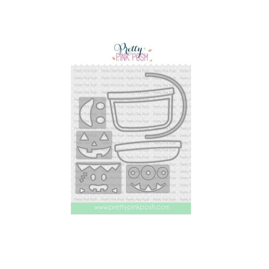 Pretty Pink Posh Candy Bucket and Christmas Bucket Additons Dies image 1