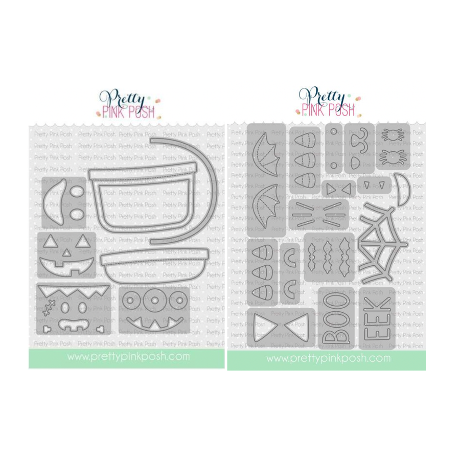 Pretty Pink Posh Candy Bucket and Halloween Bucket Addition Die Set