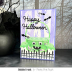 Pretty Pink Posh Candy Bucket and Halloween Bucket Addition Die Set bat