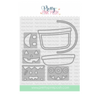 Pretty Pink Posh Candy Bucket and Summer Bucket Additions Die Set product image 1