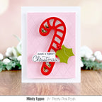 Pretty Pink Posh Candy Cane Shakers Dies berries