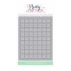 Pretty Pink Posh Checkered Pierced Plate Die