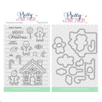 Pretty Pink Posh Christmas Gingerbread Clear Stamp and Die Set
