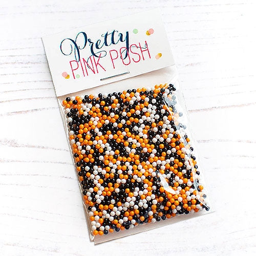 Pretty Pink Posh Classic Halloween Glass Shaker Beads