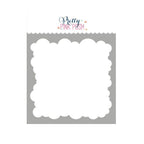 Pretty Pink Posh Clouds Stencil