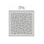 Pretty Pink Posh Crackle Background Stencil