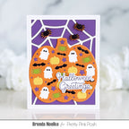 Pretty Pink Posh Decorative Pumpkin Dies halloween greetings card
