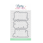 Pretty Pink Posh Easter Word Scenes Clear Stamp and Die Set image 2