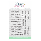 Pretty Pink Posh Everyday Banner Greetings Clear Stamps