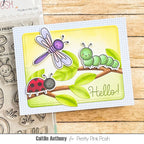 Pretty Pink Posh Everyday Branches Dies cute bugs
