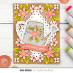 Pretty Pink Posh Eyelet Diamonds Dies watering can shaker