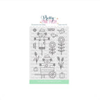 Pretty Pink Posh Fall Scarecrows Clear Stamp and Die Set product image 1