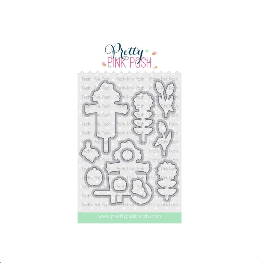 Pretty Pink Posh Fall Scarecrows Clear Stamp and Die Set product image 2