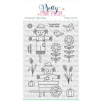Pretty Pink Posh Fall Scarecrows Clear Stamps