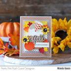 Pretty Pink Posh Fall Script Die fall colors