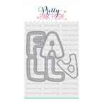 Pretty Pink Posh Fall Word Shaker Dies