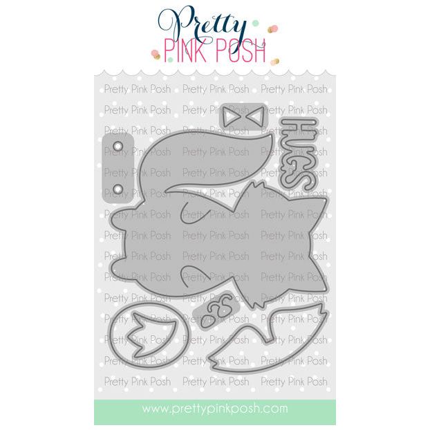 Pretty Pink Posh Fox Holder Dies